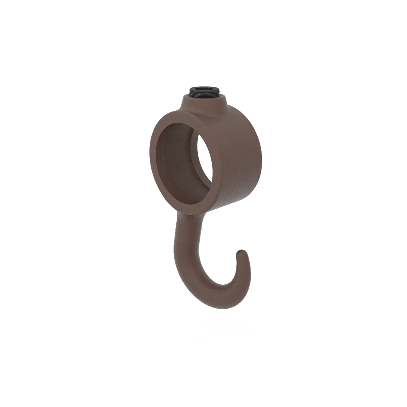 Buiskoppeling Kapstokhaak - vintage bruin-B / 26,9 mm